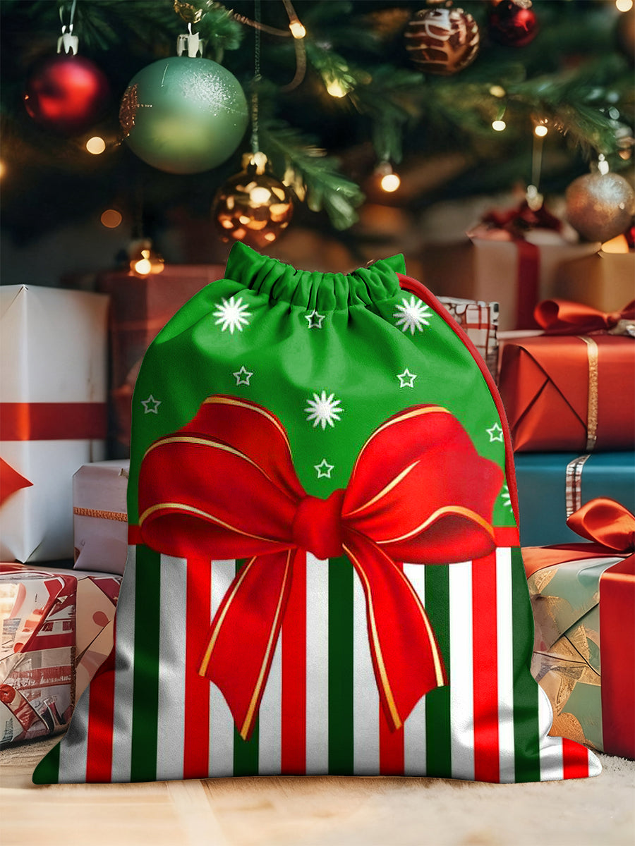 Christmas Printed Retractable Shoulder Bag