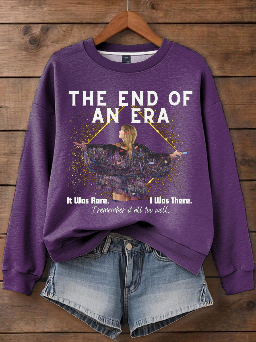 Women's End Era Music Lover Printed Sweatshirt