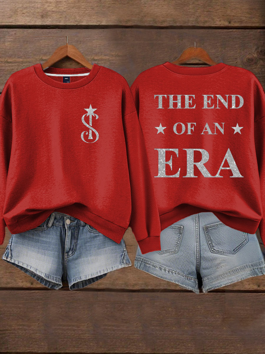 Women's End Era Music Lover Printed Sweatshirt