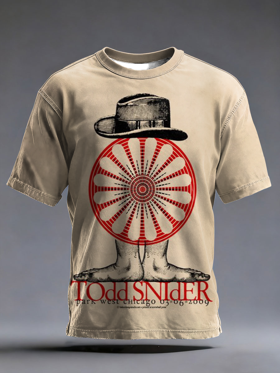 Men's Todd Snider short sleeves t-shirt