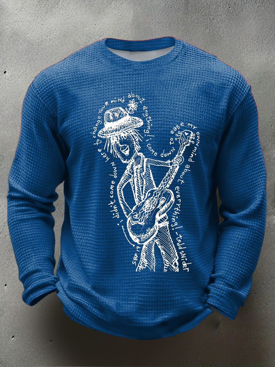 Men's Todd Snider Waffle Long Sleeve T-Shirt