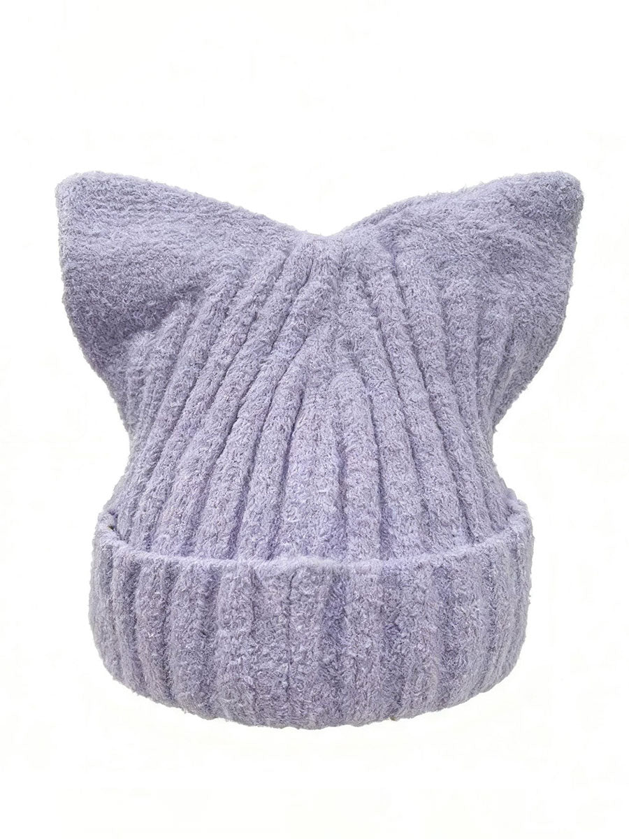 Women's Cat Ear Knit Hats