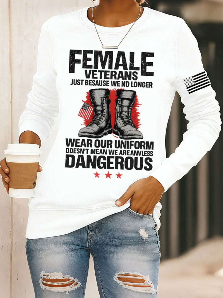 Women's Veteran Sweatshirts