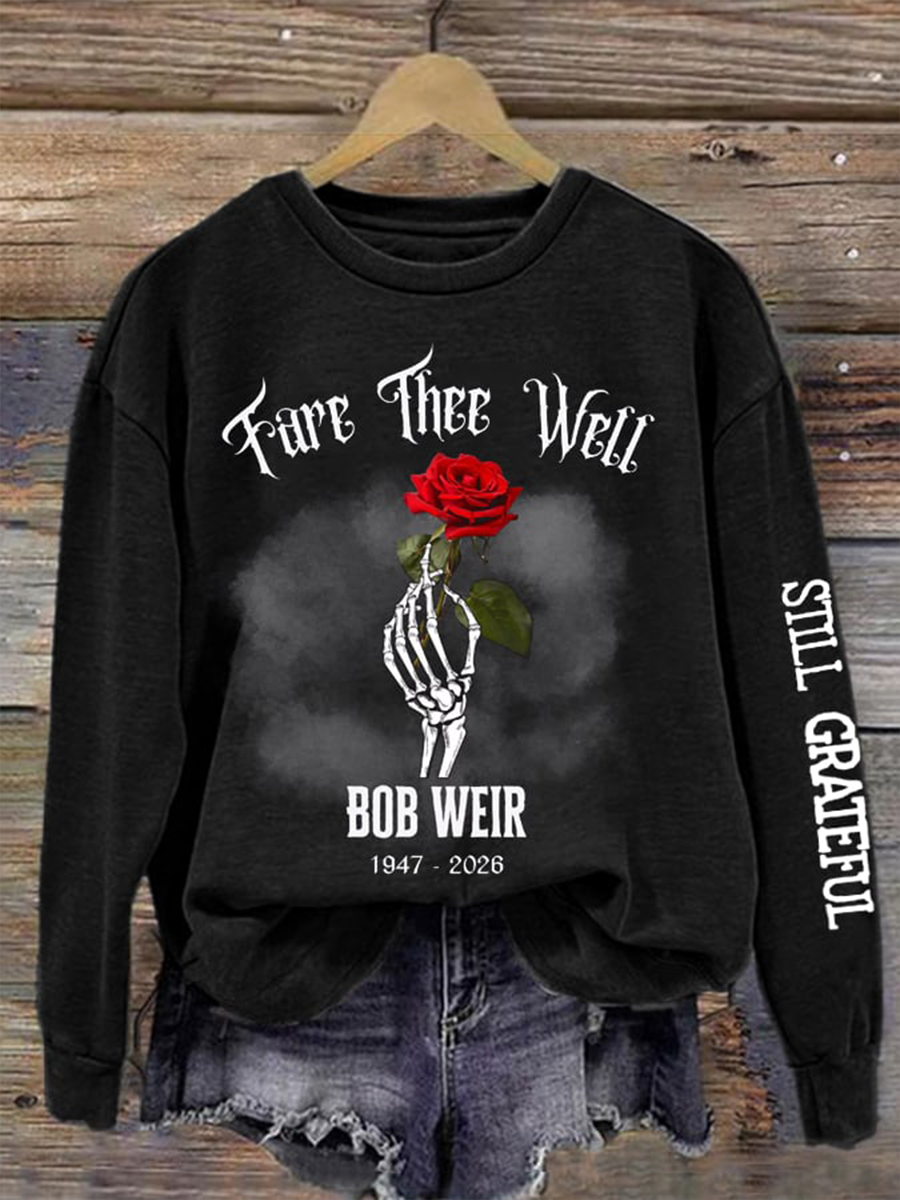 Women's RIP Bob Weir Regular Sweatshirt