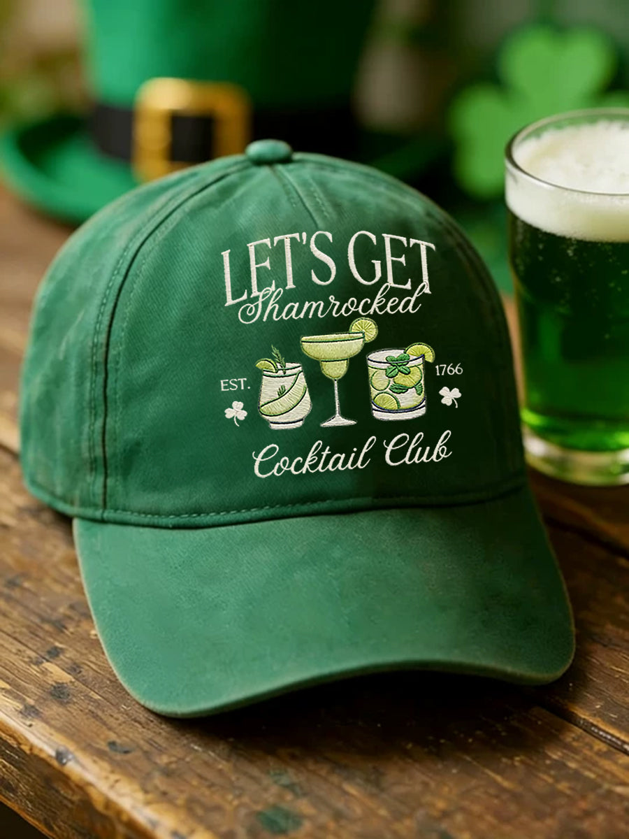 Unisex St. Patrick's Day Shamrock Art Print Hat