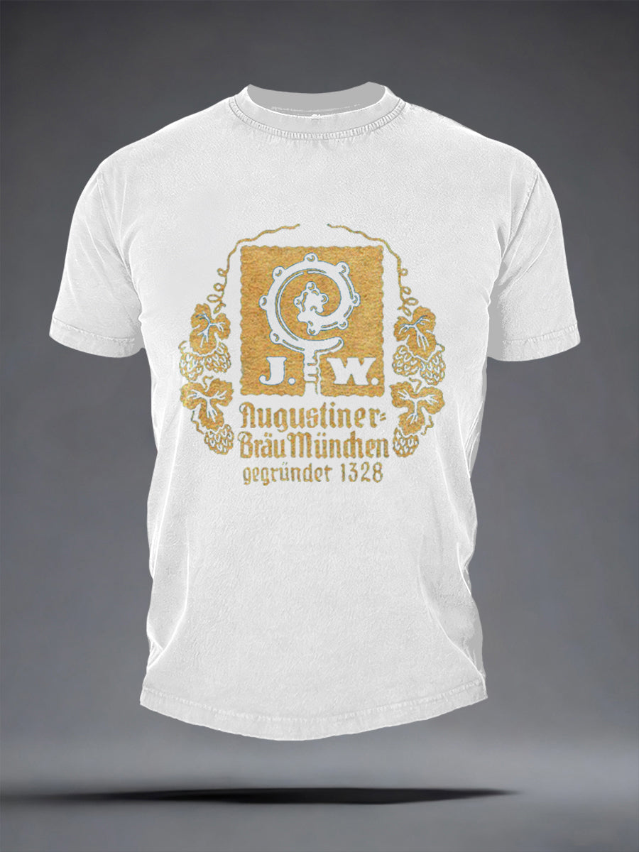 Men's Beer Lover Short Sleeves T-shirt