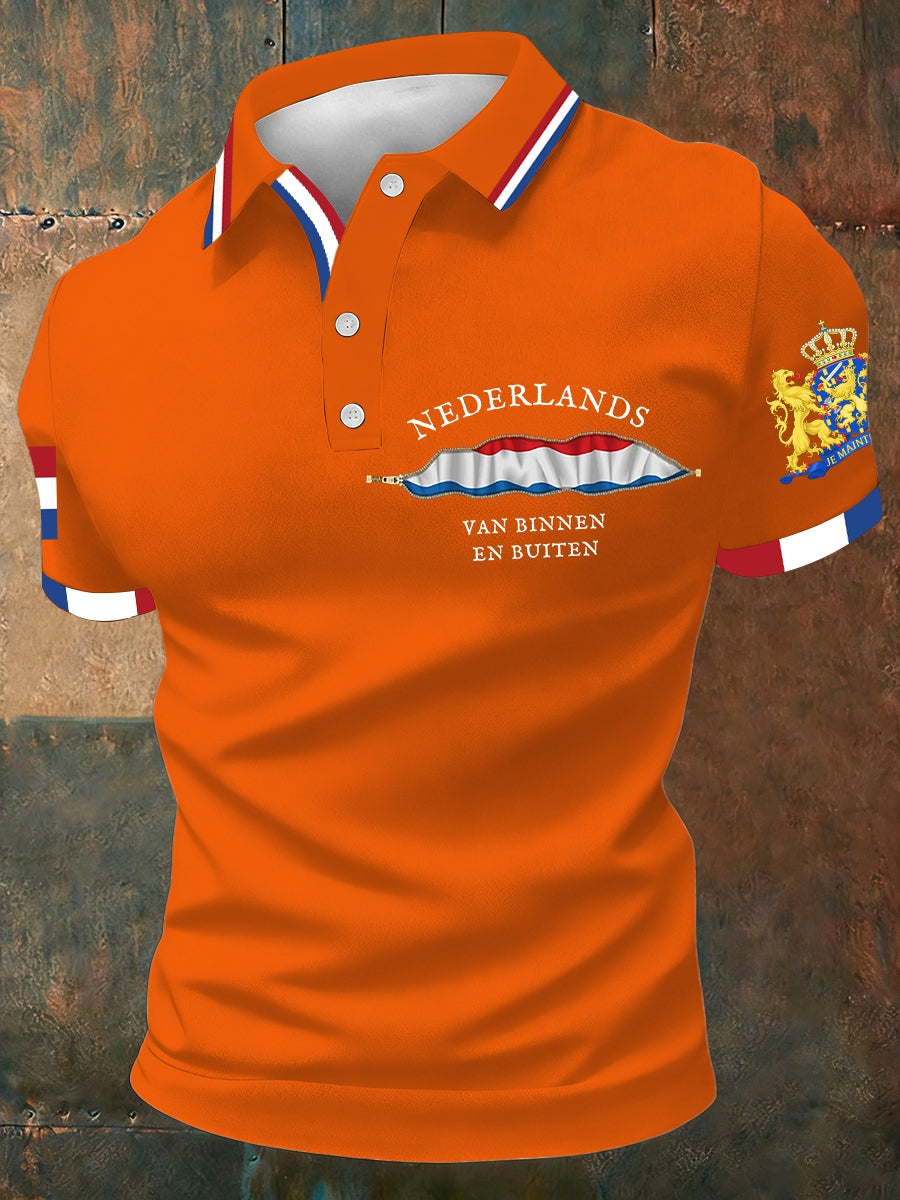 Men's Koningsdag polo shirt