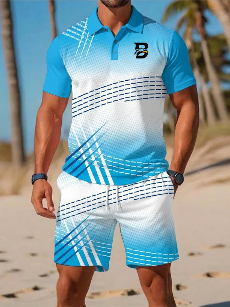 Men's Casual Business Short-sleeved Suit