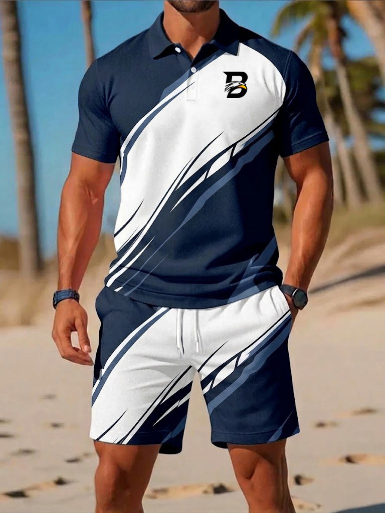 Men's Casual Business Short-sleeved Suit