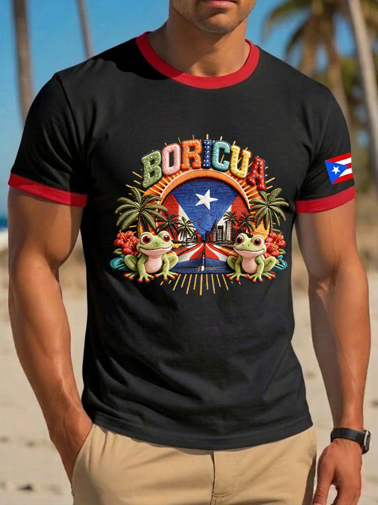 Men's Puerto Rico Printed T-shirt