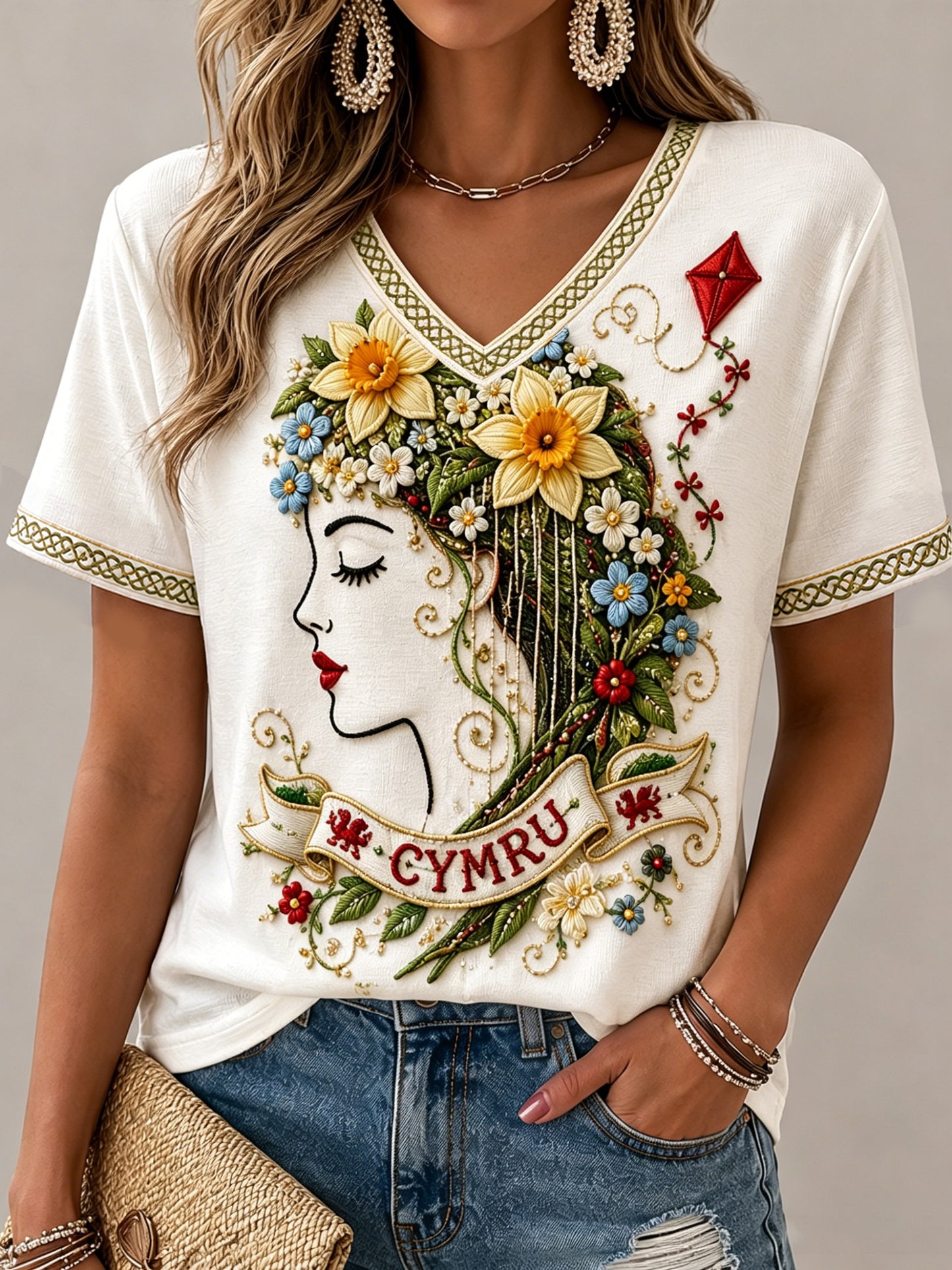 Women's short-sleeved T-shirt