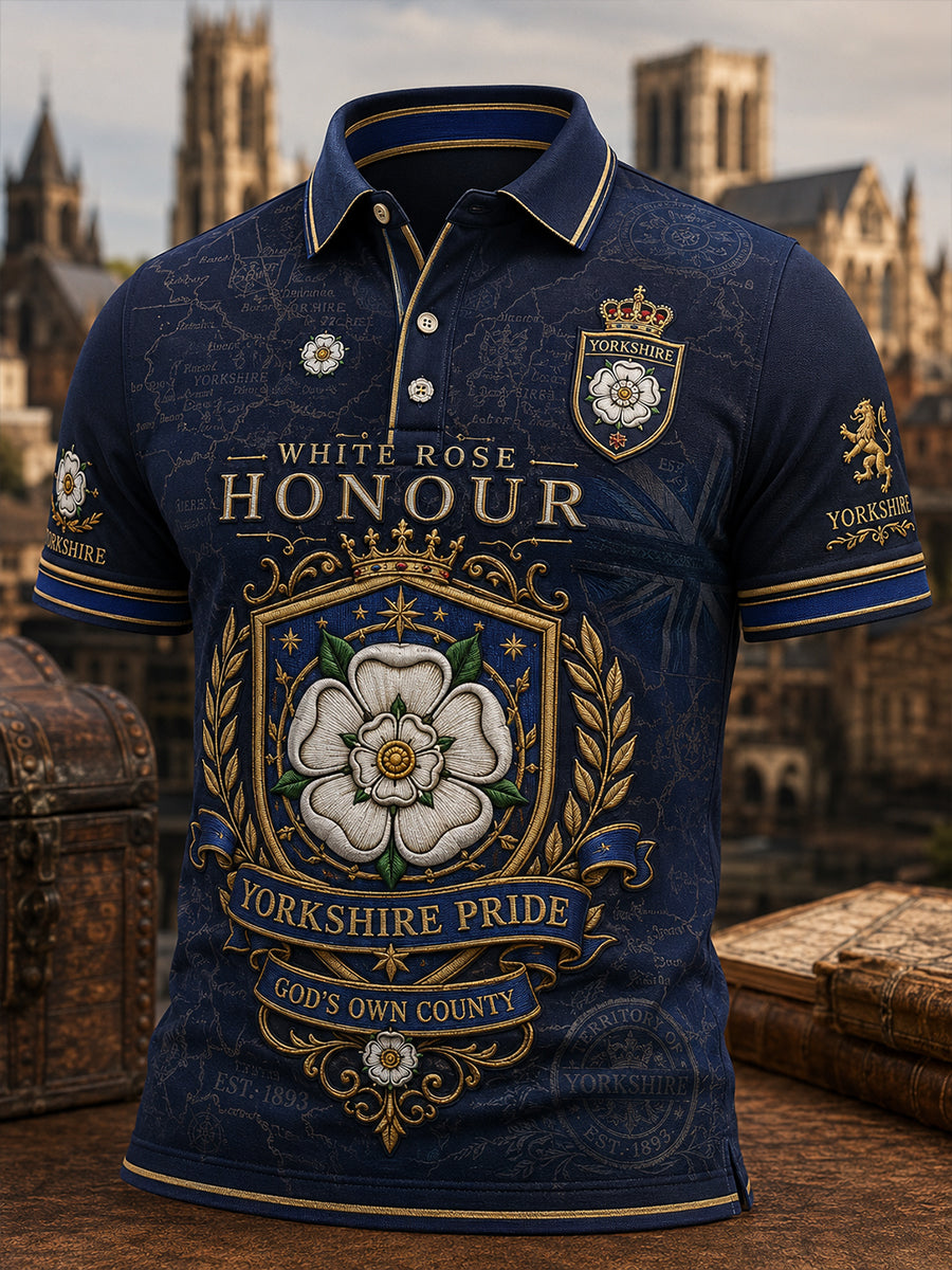 Men's Yorkshire England Short Sleeves T-Shirt