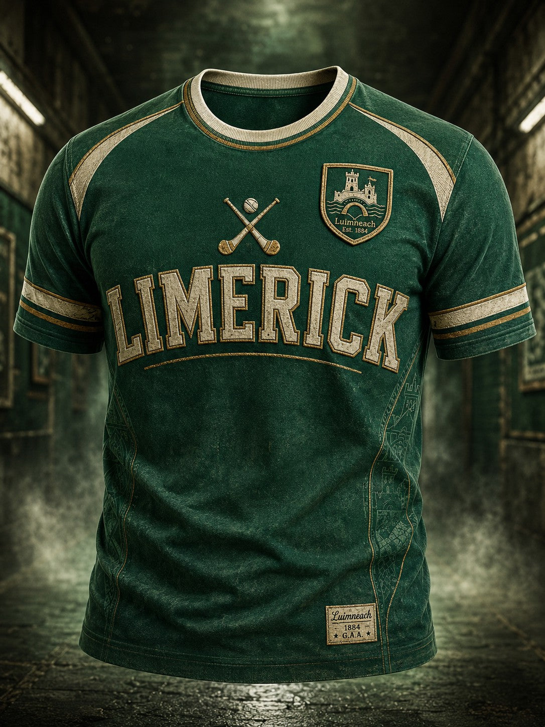 Men's Limerick Hurling Printed T-shirt
