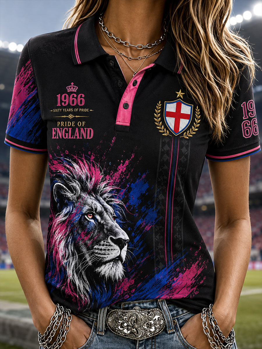 Women's British Football Legend 1966 Polo T-Shirt