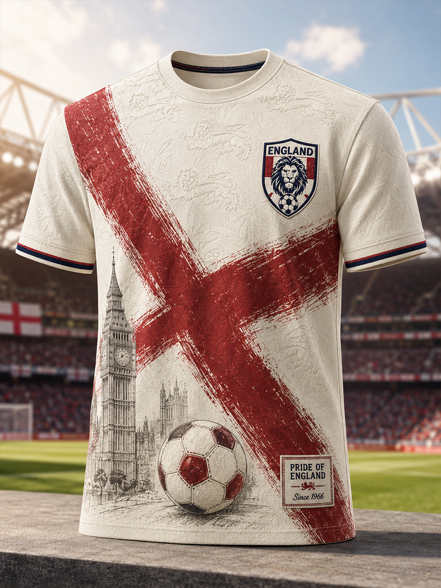 Men's British Football Legend 1966 Short Sleeve T-Shirt