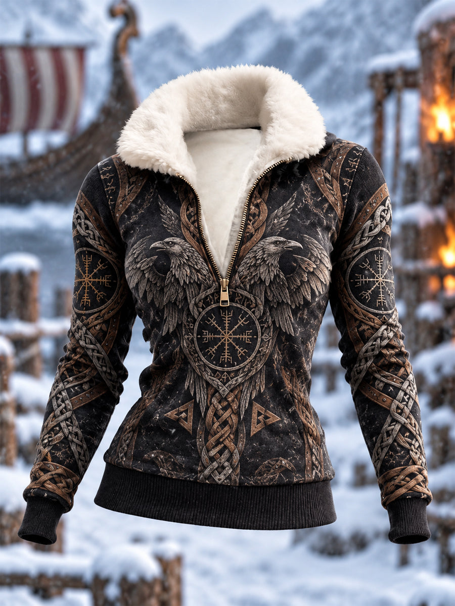 Women's Viking Printed Top