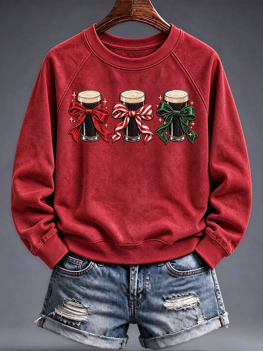 Women's Happy Irish Christmas Sweatshirt