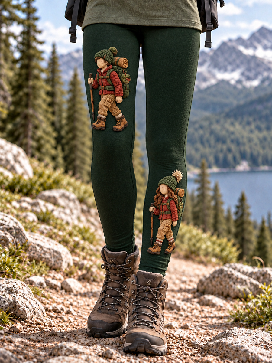 Women's Hiking Lover Printed Pants