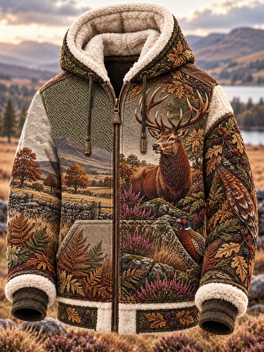 Men's Hunting Season Culture Flannel Jacket