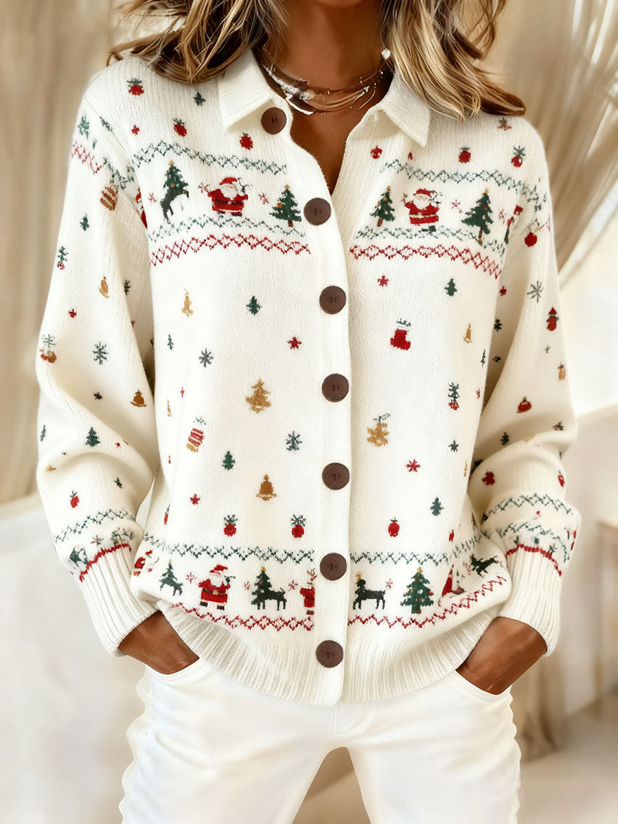 Women's Winter Christmas Art Printed CasuaL Tops