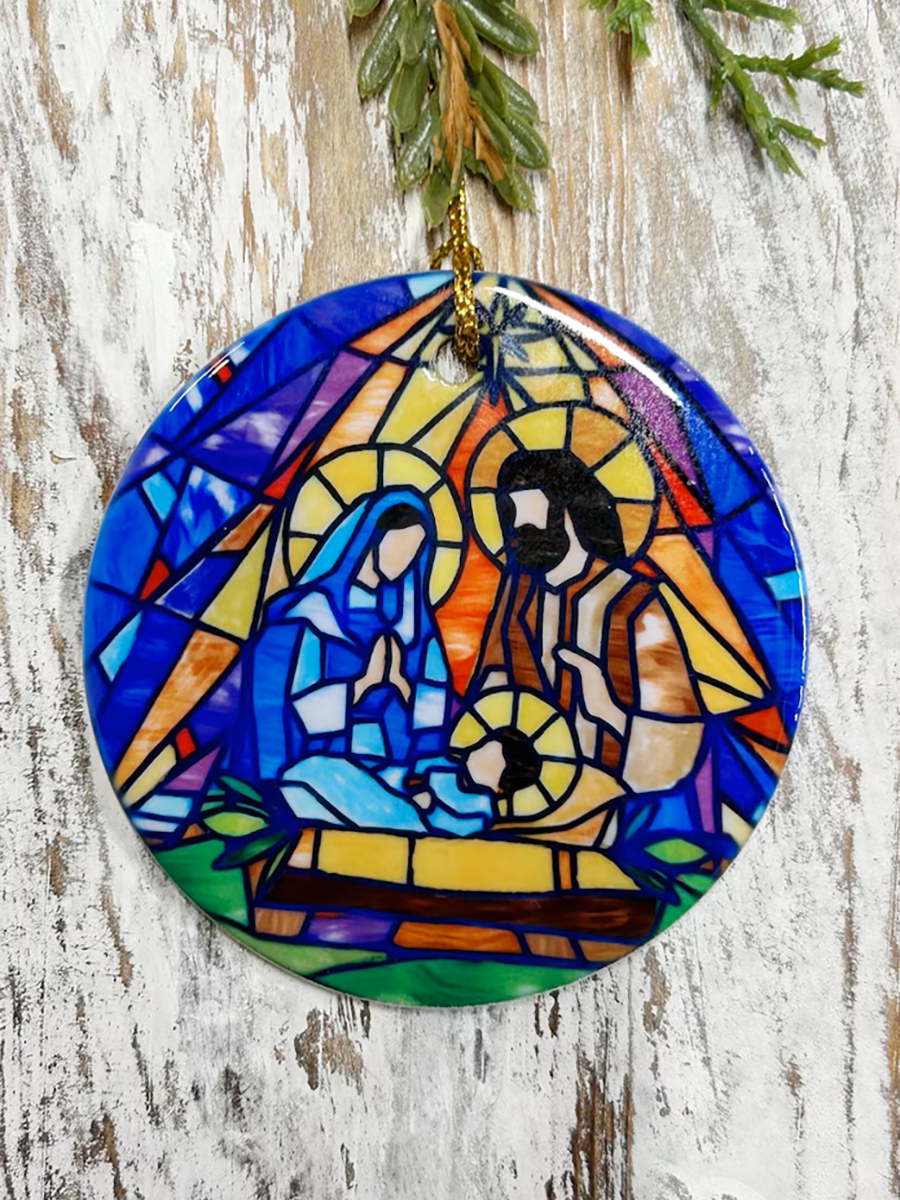 Nativity Acrylic Decorative Ornament Meaningful Christmas Gift