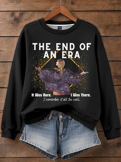 Women's End Era Music Lover Printed Sweatshirt