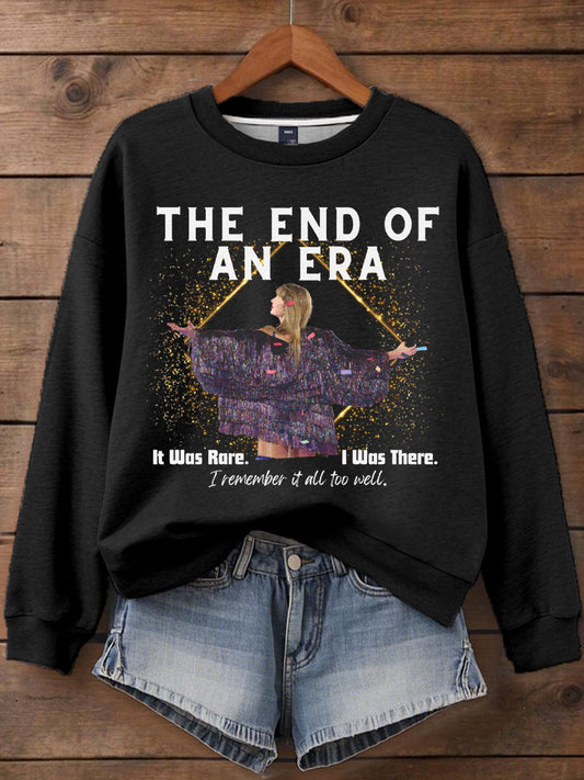 Women's End Era Music Lover Printed Sweatshirt