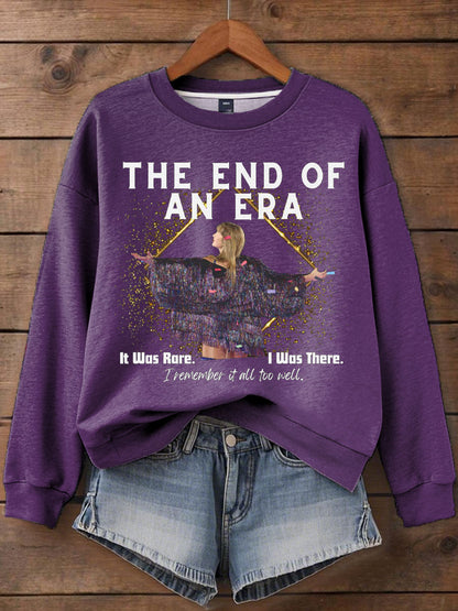 Women's End Era Music Lover Printed Sweatshirt