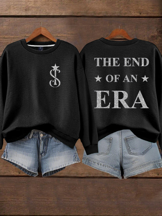Women's End Era Music Lover Printed Sweatshirt
