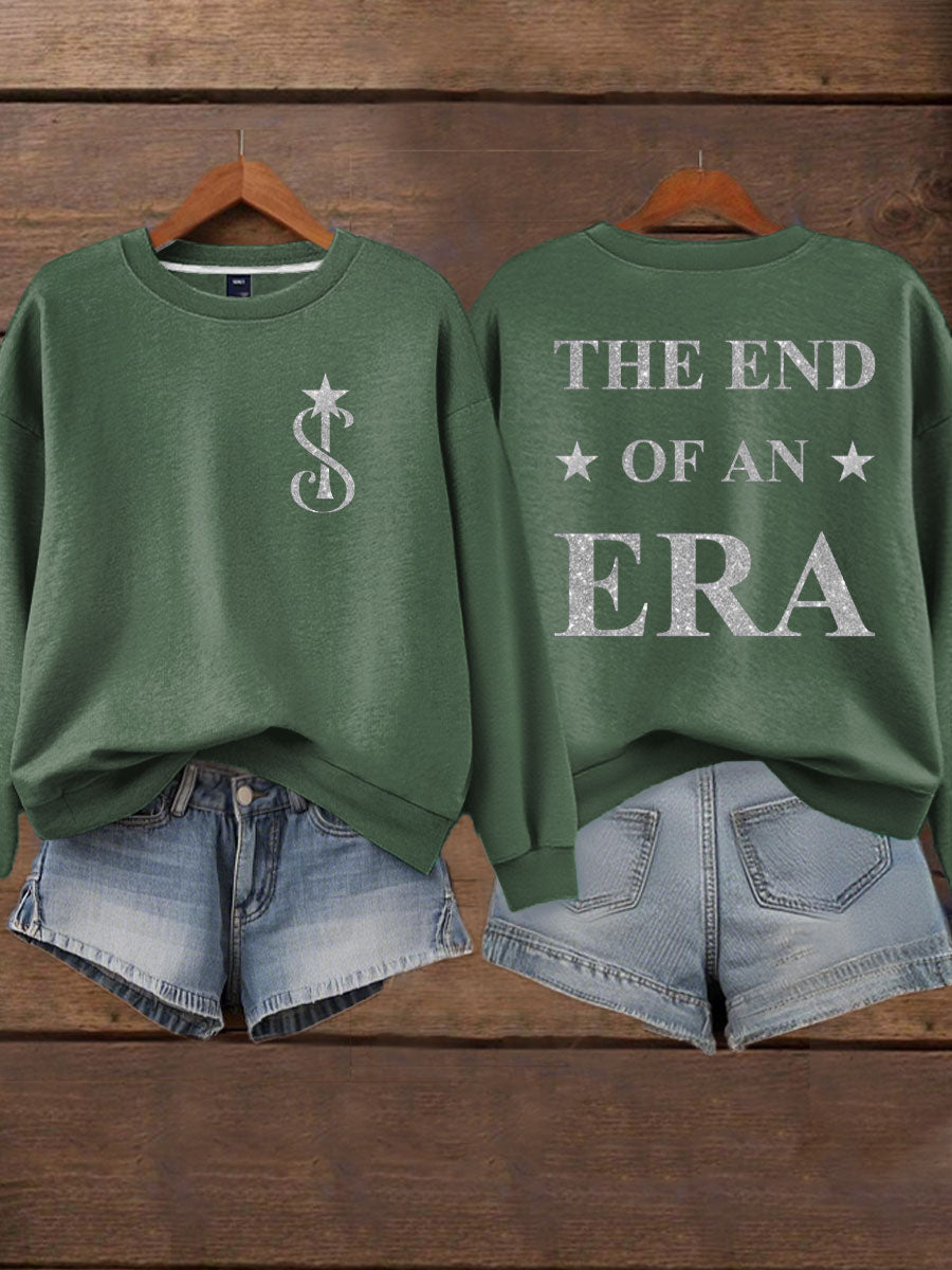 Women's End Era Music Lover Printed Sweatshirt