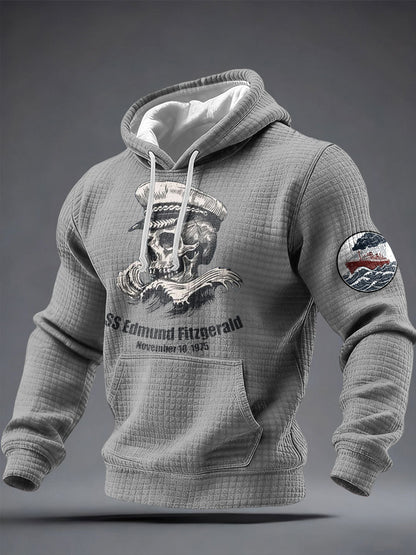 Men's Edmund Fitzgerald Legend Printed Hoodie