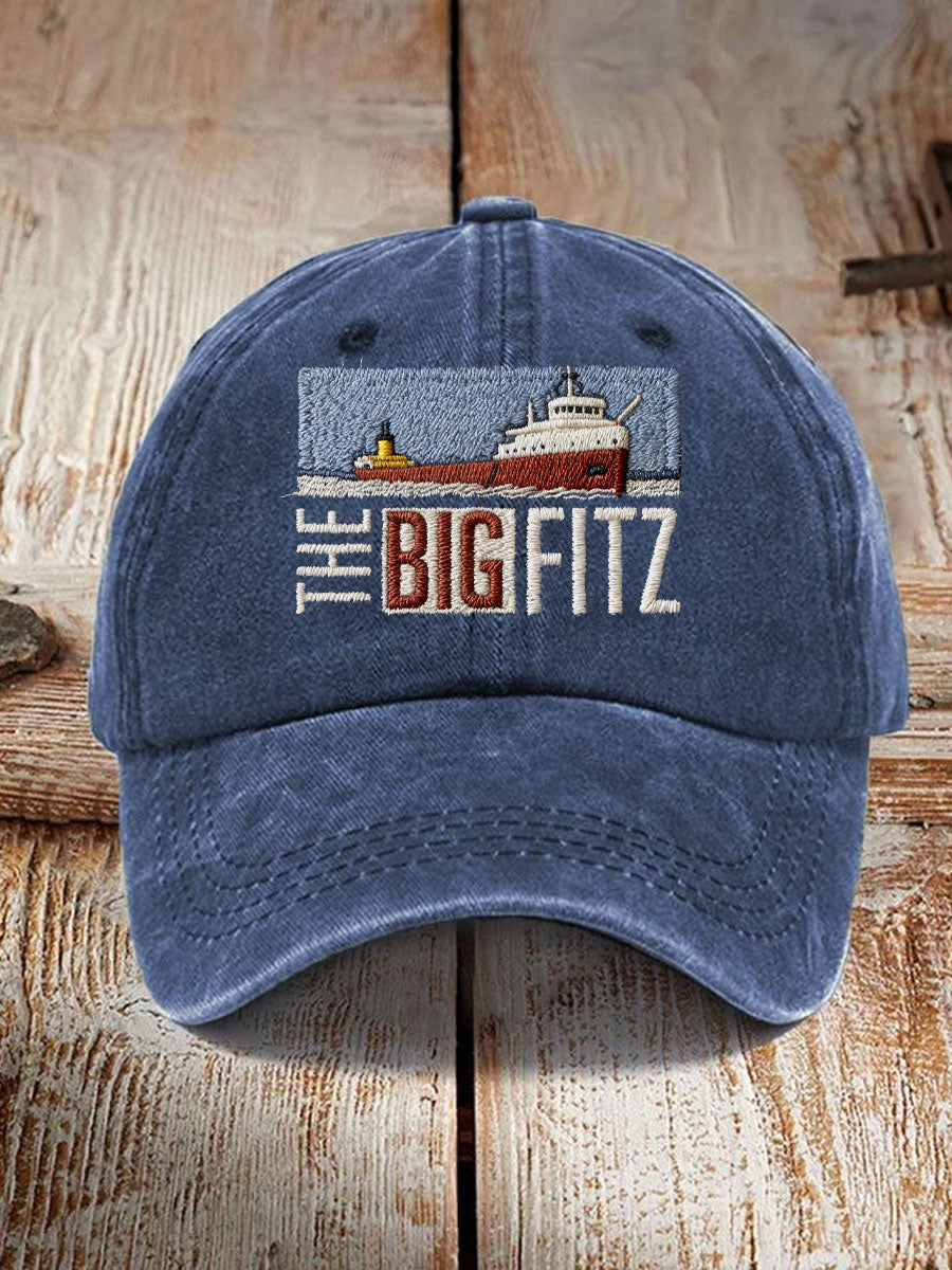 Unisex Edmund Fitzgerald Printed Hat