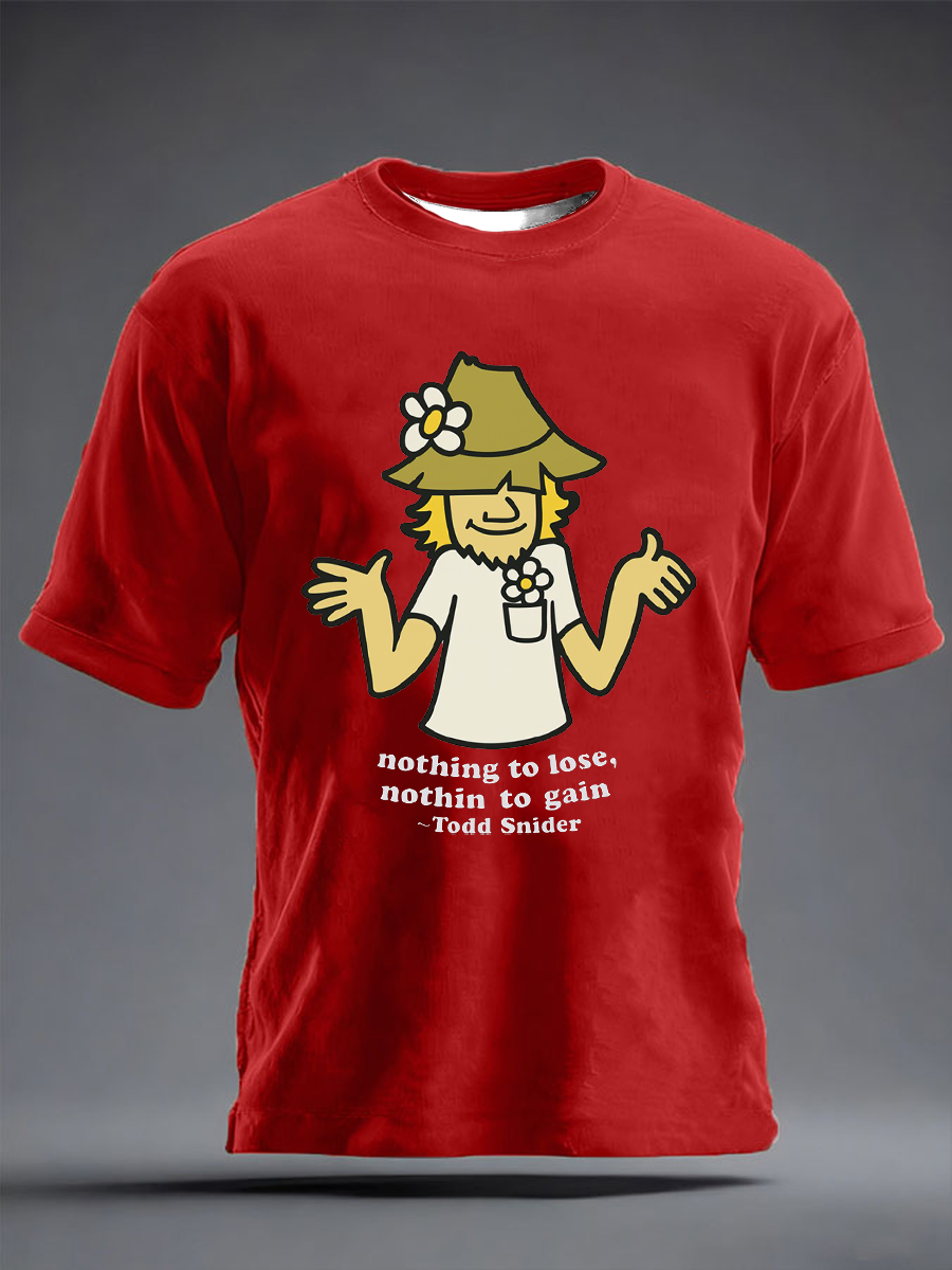 Men's Todd Snider short sleeves t-shirt