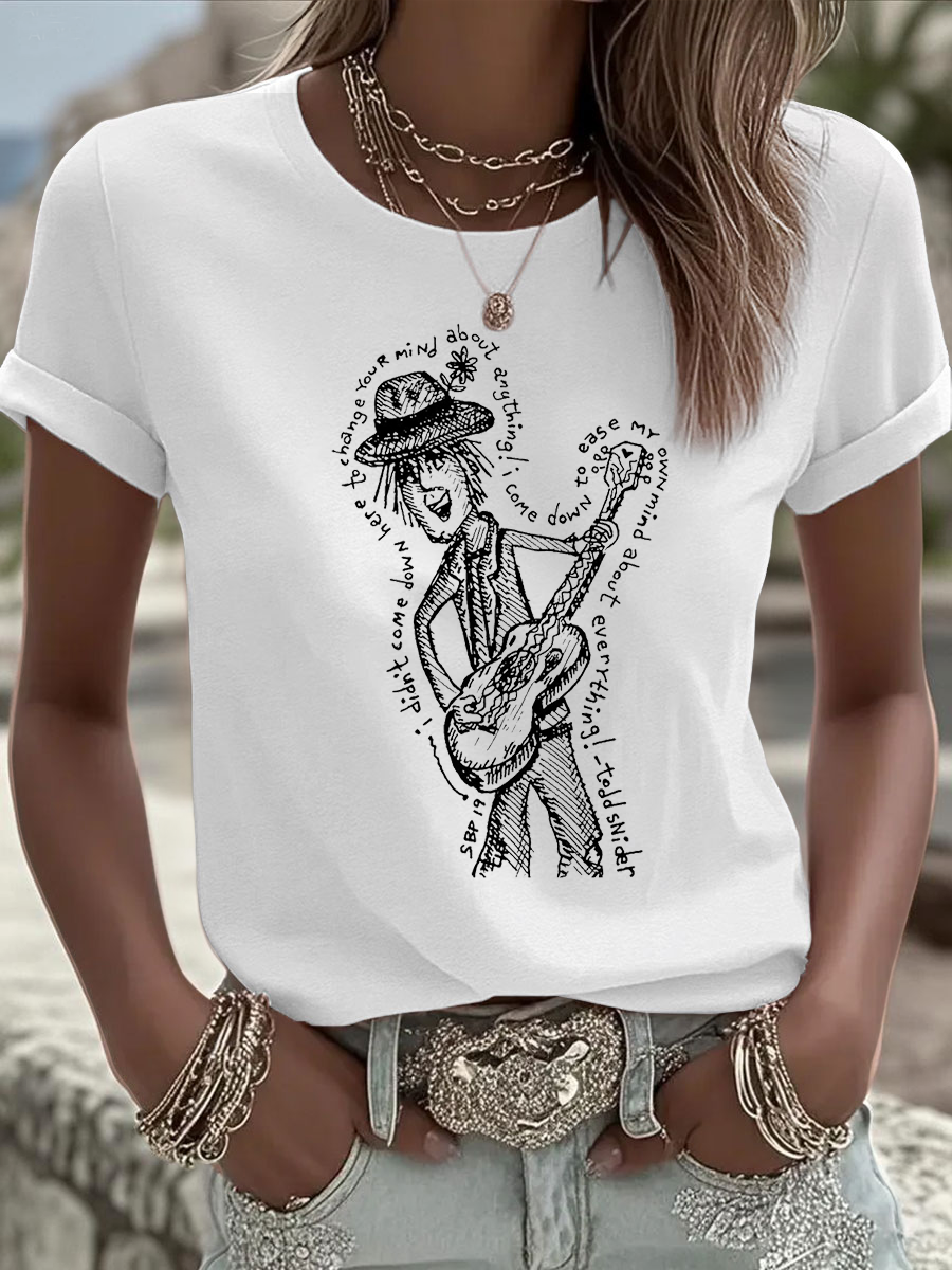 Women's Todd Snider short-sleeved T-shirt