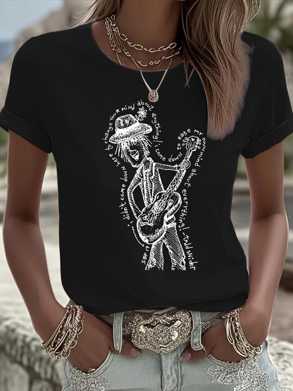 Women's Todd Snider short-sleeved T-shirt