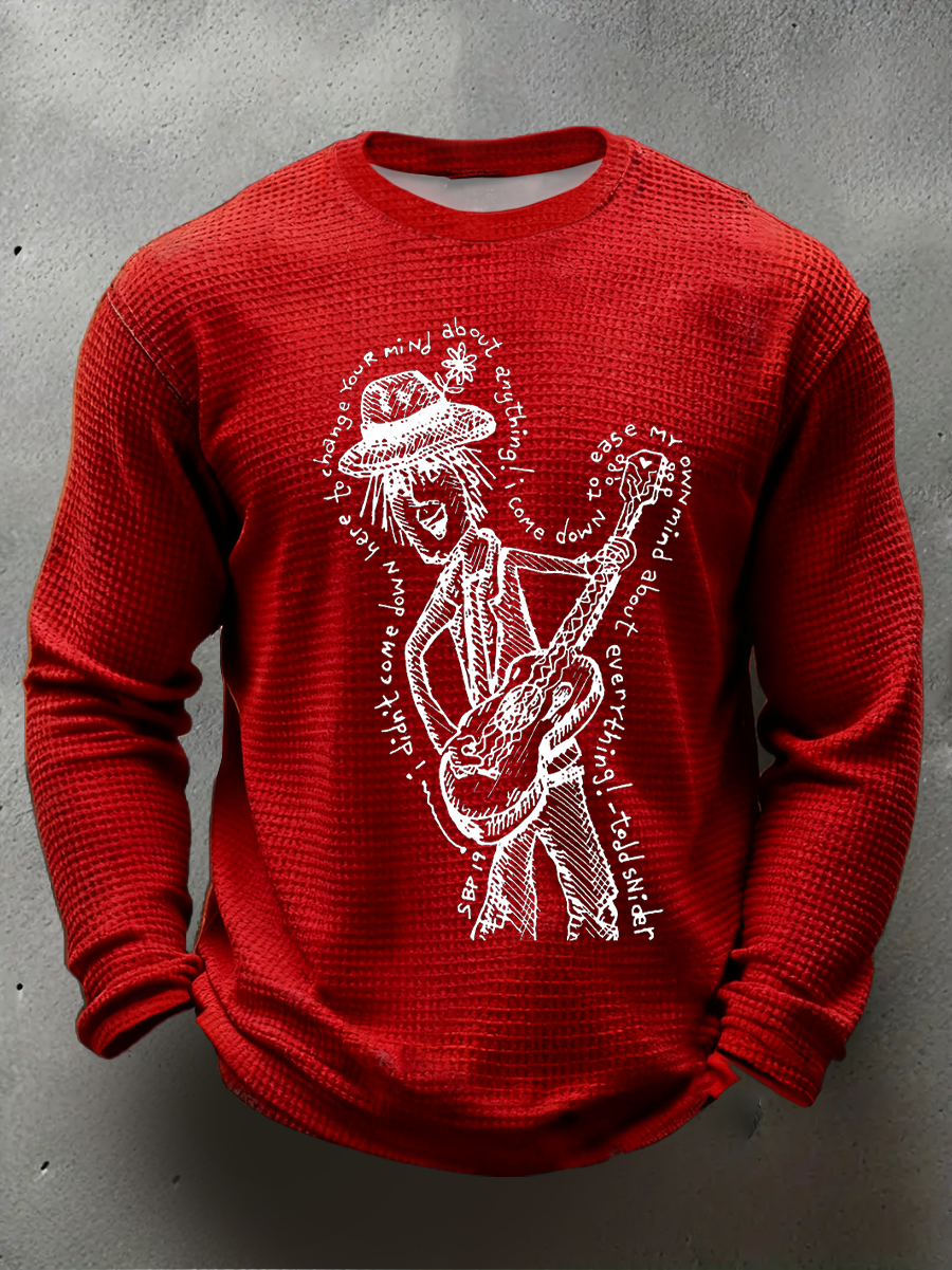 Men's Todd Snider Waffle Long Sleeve T-Shirt