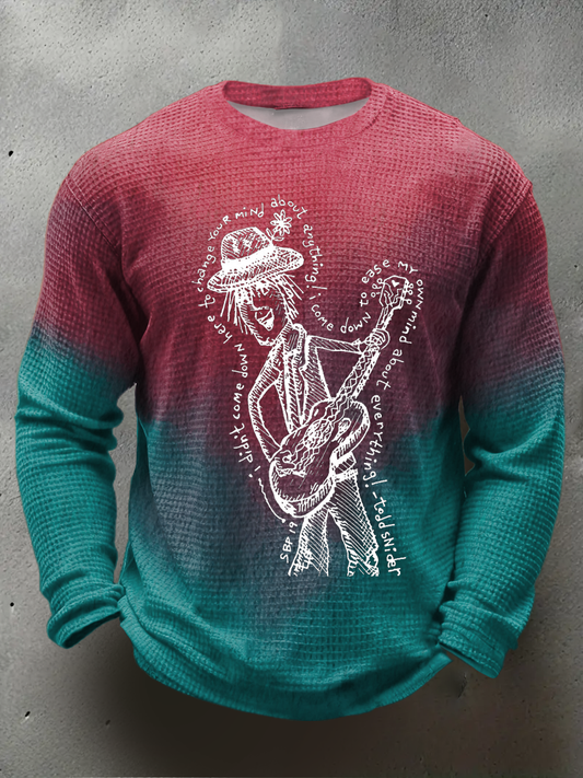 Men's Todd Snider Waffle Long Sleeve T-Shirt