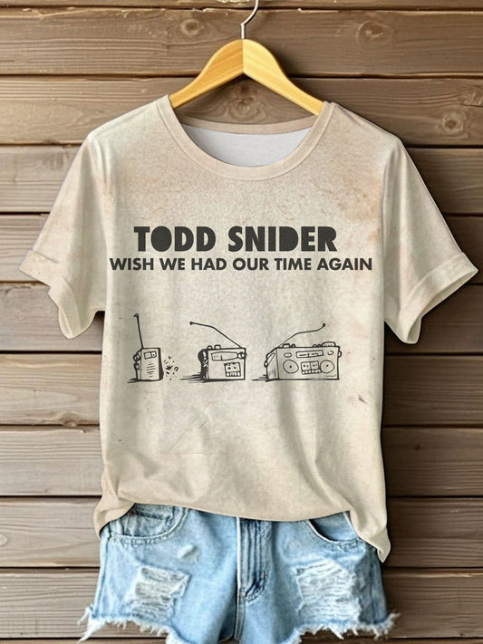 Women's Todd Snider short-sleeved T-shirt