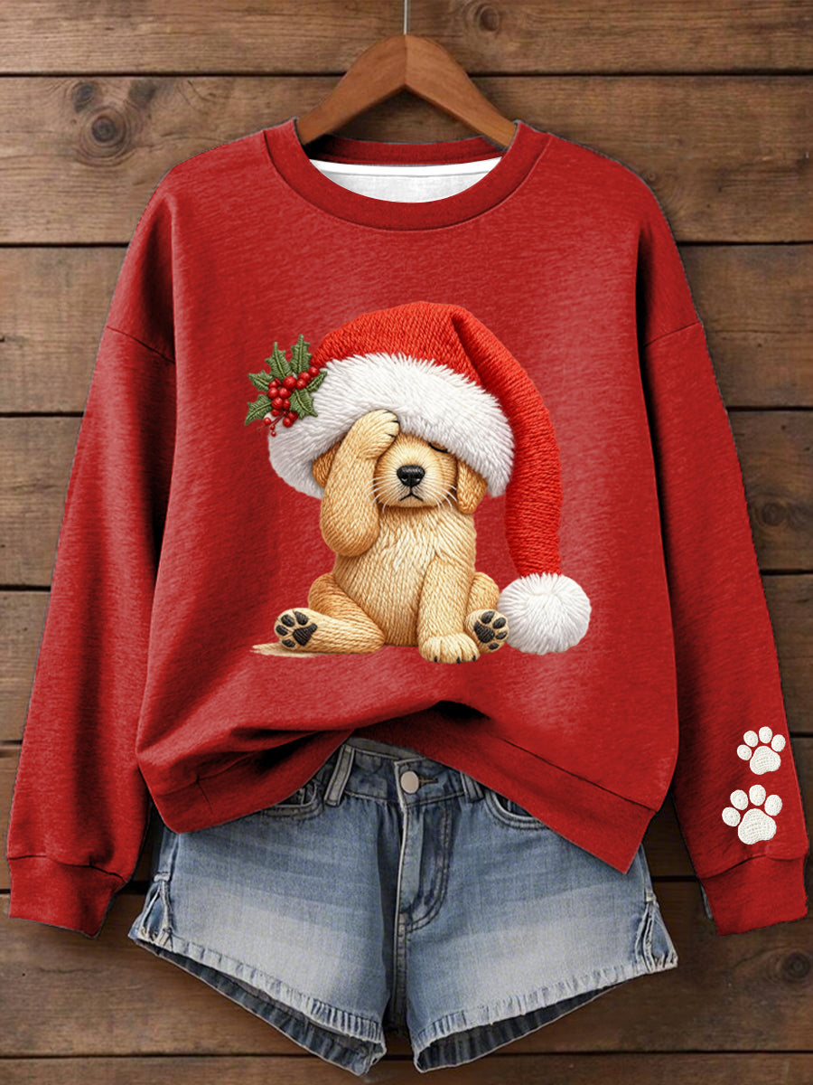 Women's Christmas Print Sweatshirt