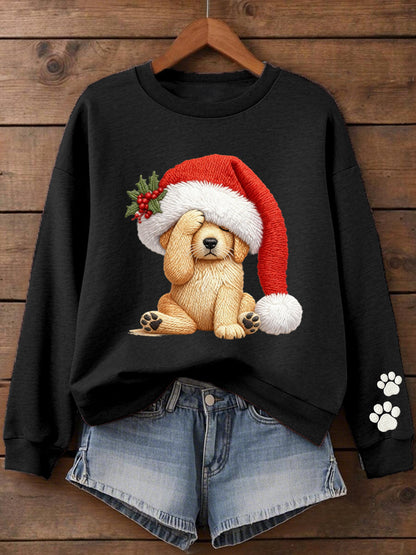 Women's Christmas Print Sweatshirt