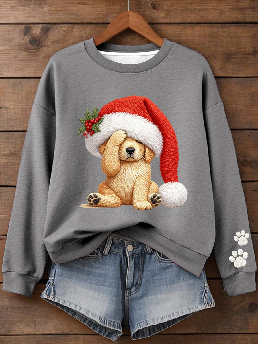Women's Christmas Print Sweatshirt