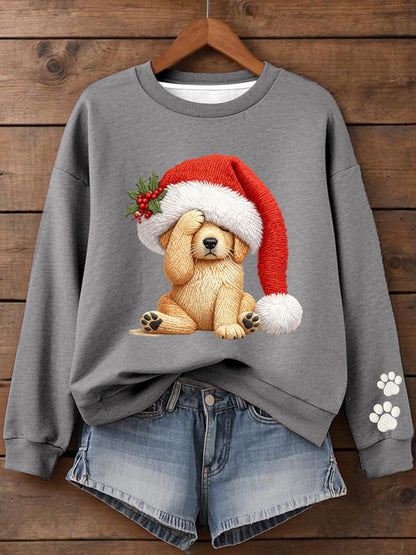 Women's Christmas Print Sweatshirt