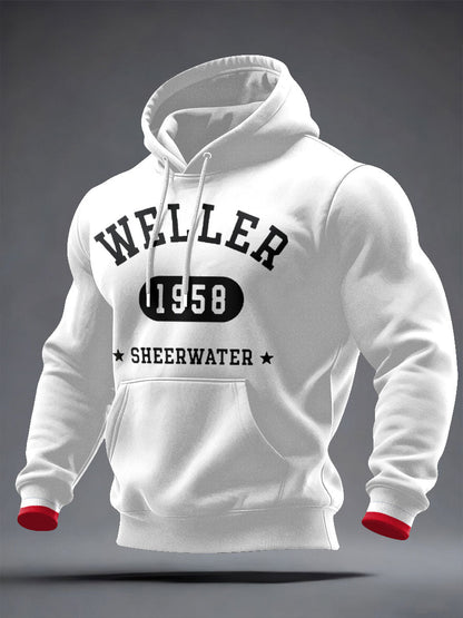 Men's Modfather UK Music Mods Lover Printed Hoodie