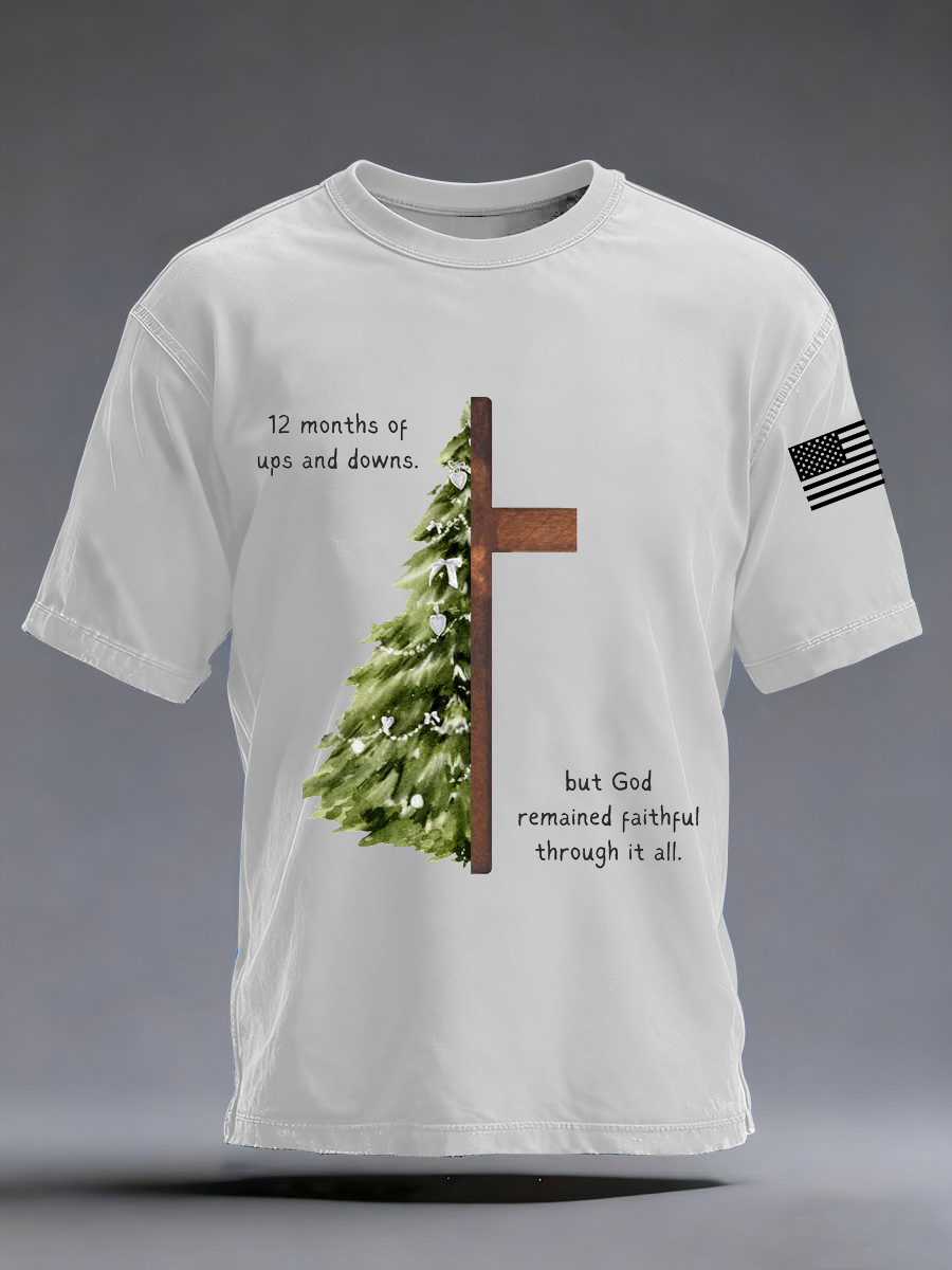 Men's 12 Month Of Ups And Downs Short-sleeved T-shirt