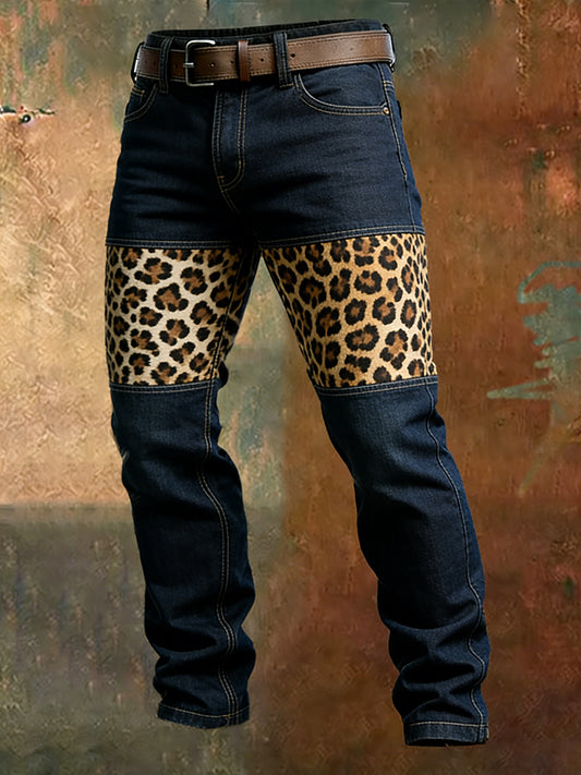 Men's Retro Business Style Casual Work Trousers