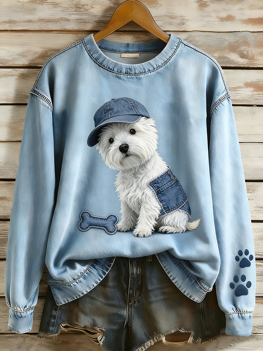 Unisex Retro Animal Print Comfortable Casual Top