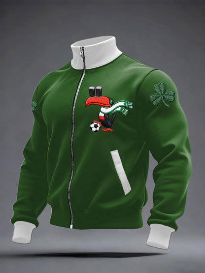 Unisex Ireland Football Lover 2026 Printed Coat