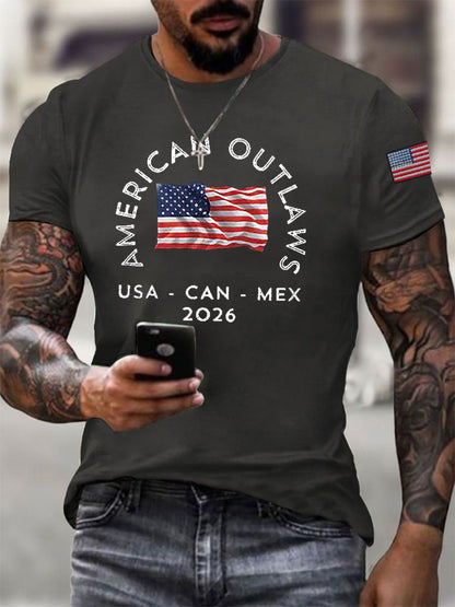 Men's USA Soccer Short-sleeved T-shirt