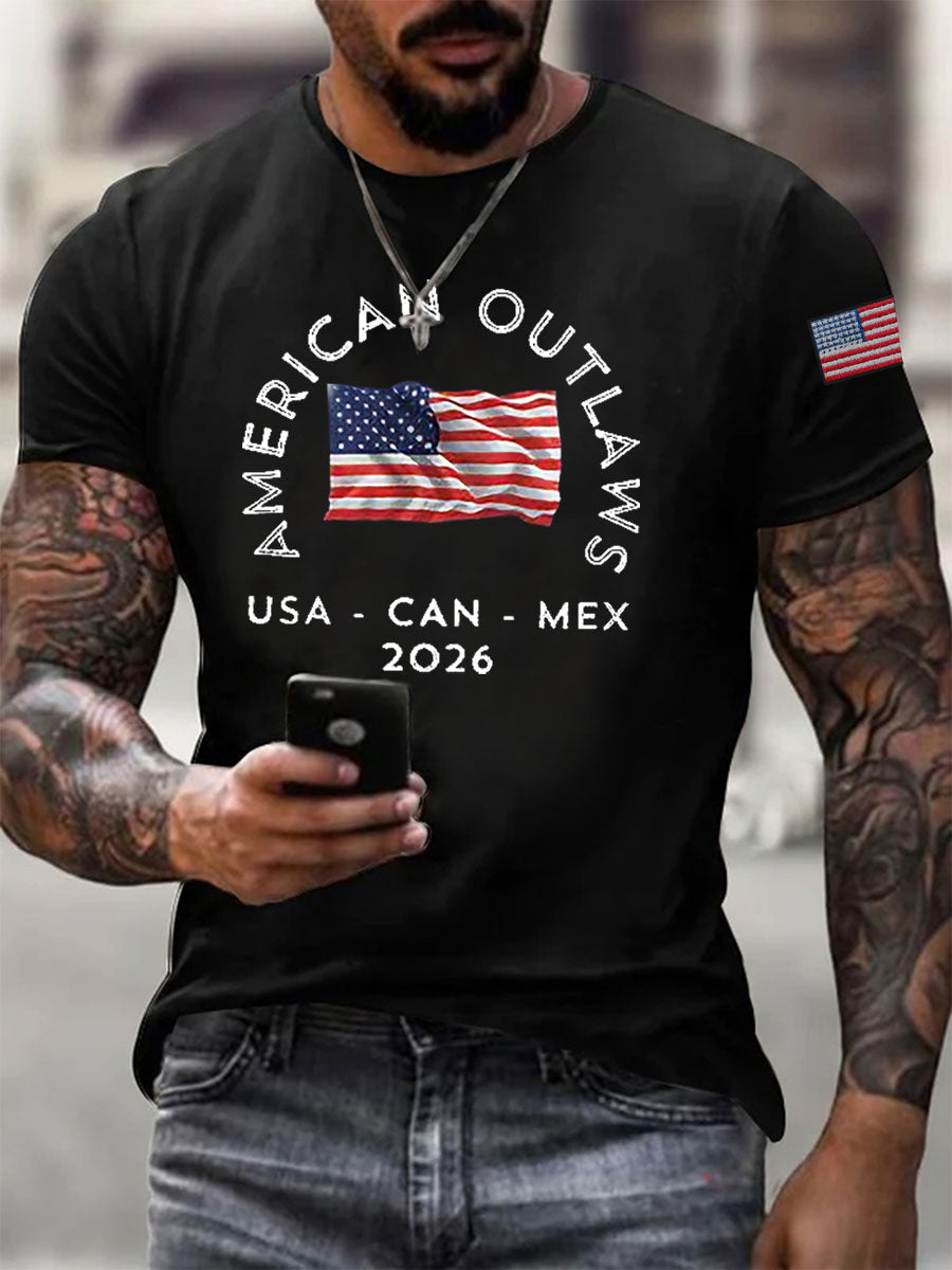 Men's USA Soccer Short-sleeved T-shirt