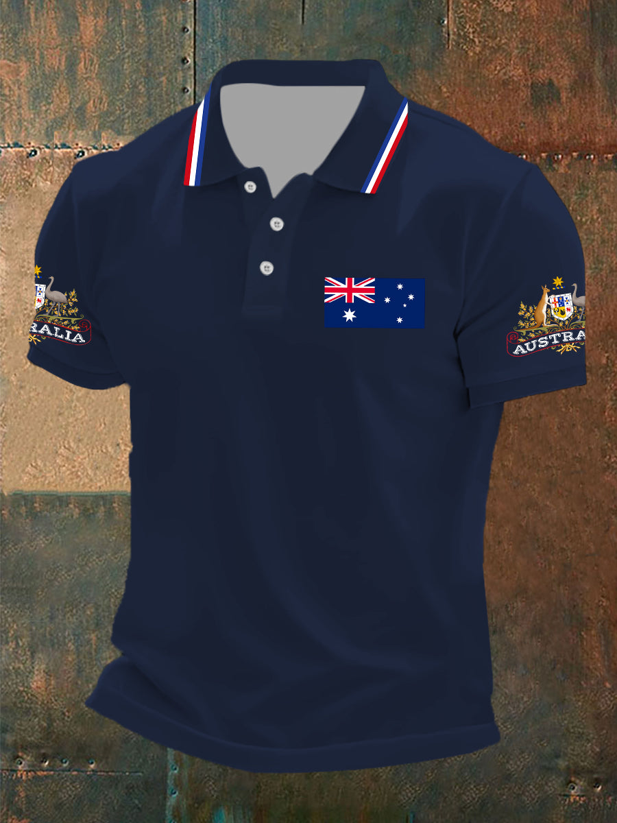 Men's Australia Short Sleeve Top